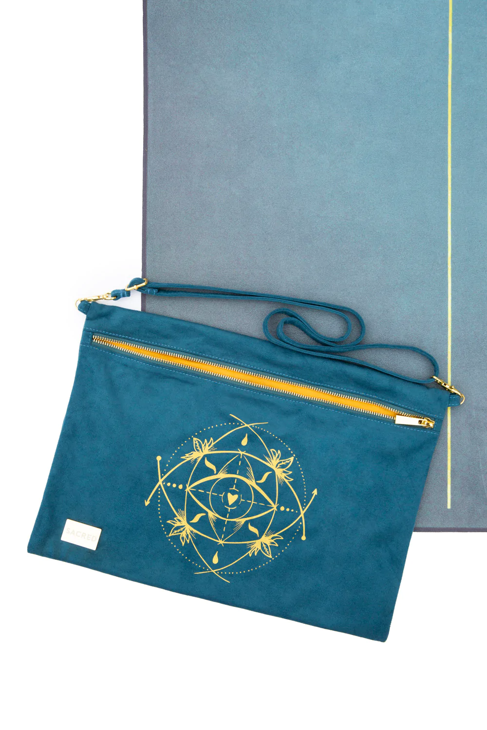 SACREDYOGA TravelMat blue low x@x