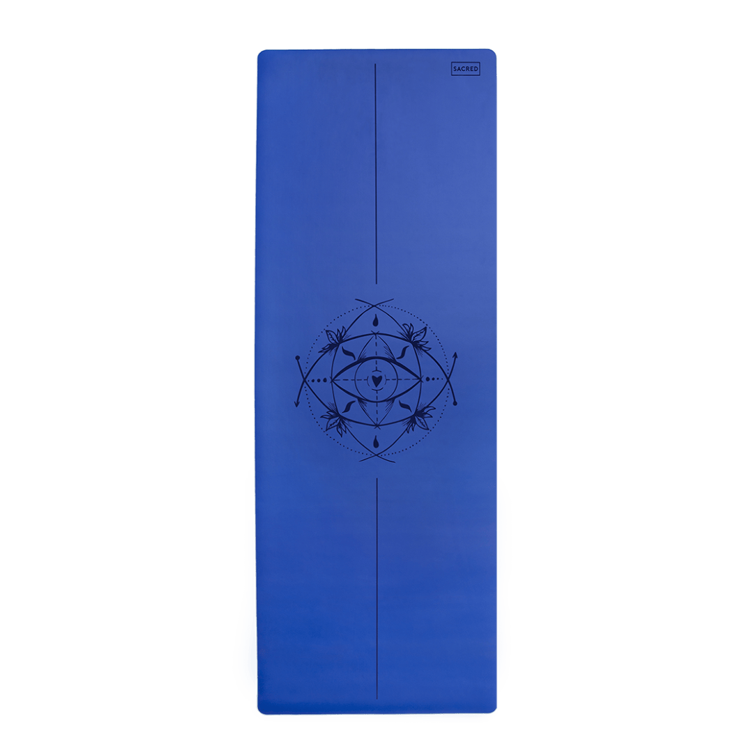 SACRED Best Yoga Mat Egyptian Royal Blue x@x