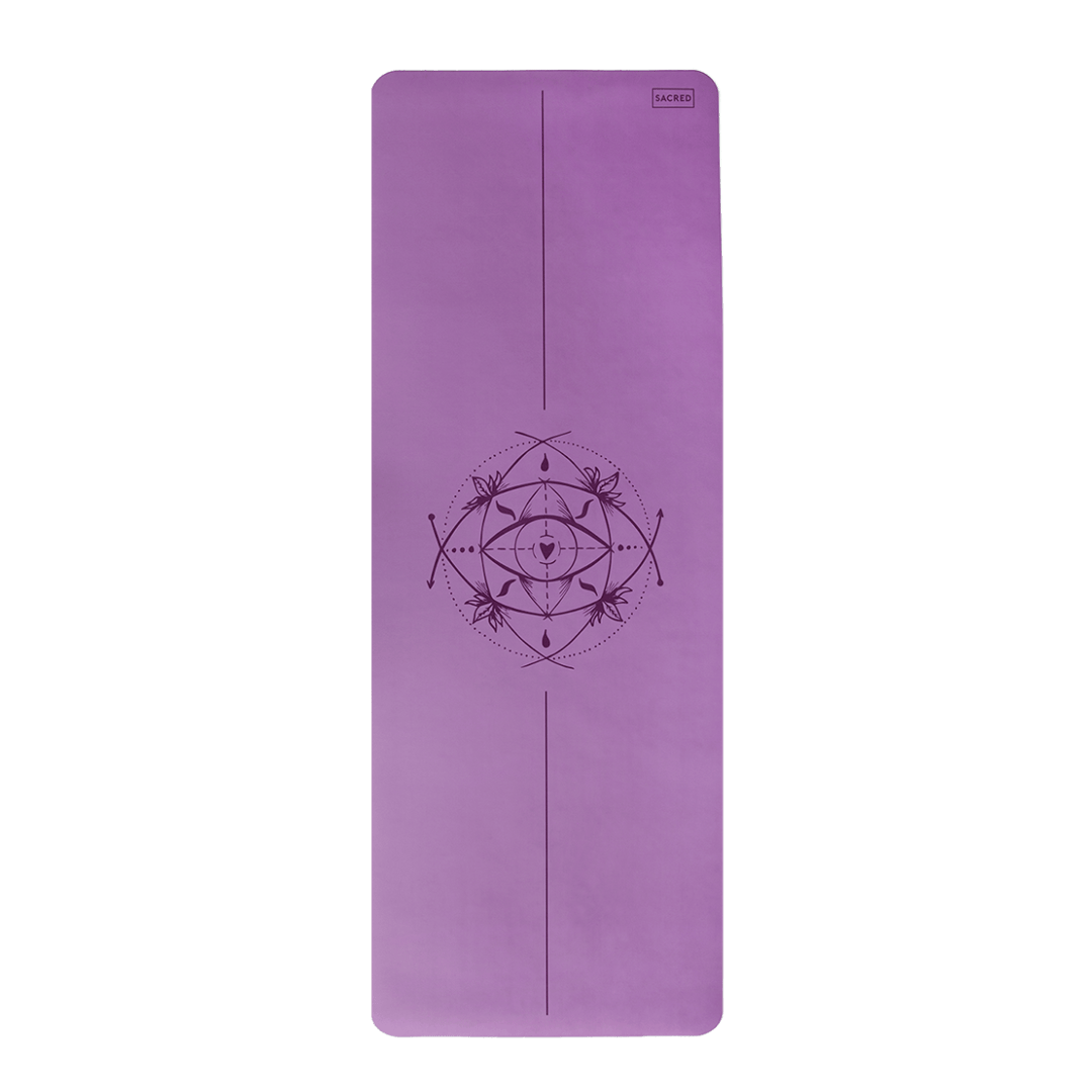 SACRED Best Yoga Mat French Lavender Purple x@x